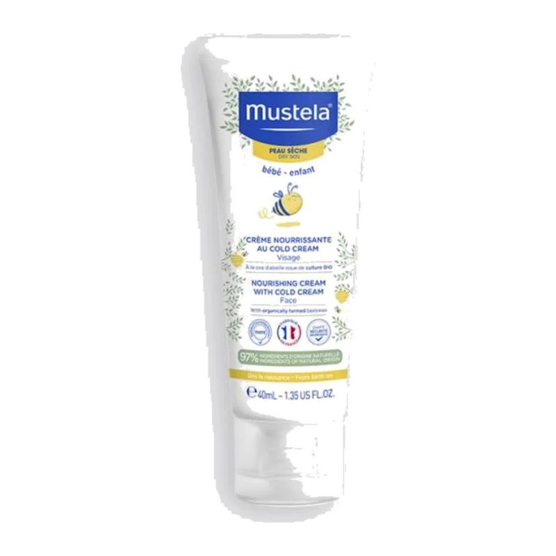 Crème nourrissante au Cold Cream visage Mustela