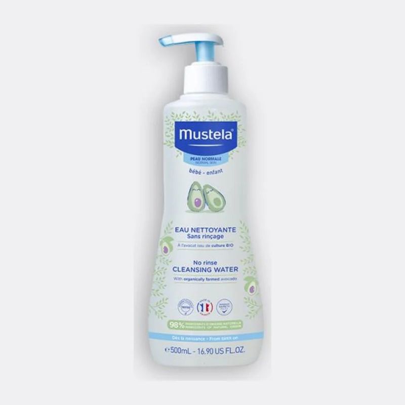 Eau nettoyante sans rinçage Mustela 500 ml