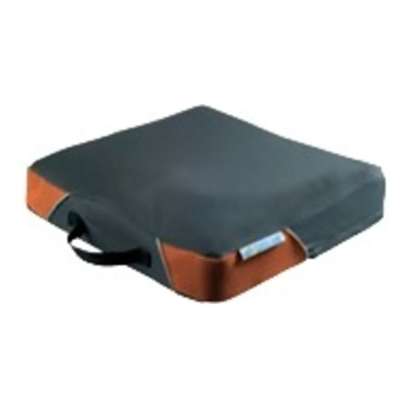 Coussin d'assise mousse HR 42 x 42 cm avec housse Polymaille