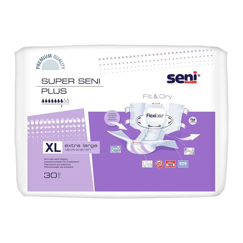 Seni Super Plus, taille XL